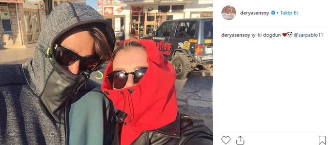 Derya Şensoy'dan Sarp Levendoğlu paylaşımı - Resim: 1