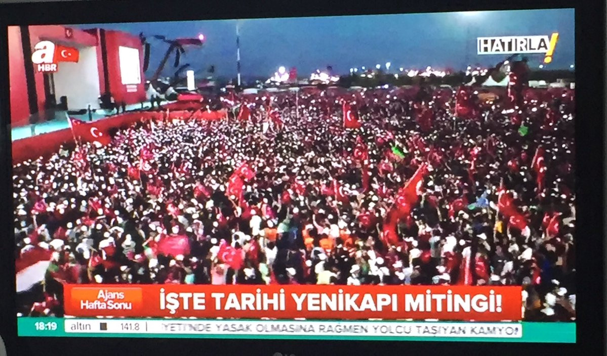 A Haber Adalet Mitingi sırasında ne yayınladı? - Resim: 1