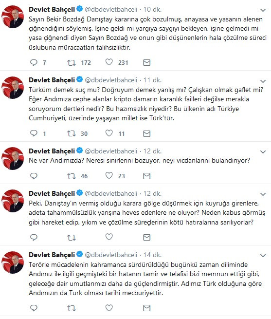 Devlet Bahçeli’den çok sert Andımız çıkışı: Bekir Bozdağ kürdüm özgürüm diyebilir - Resim: 3