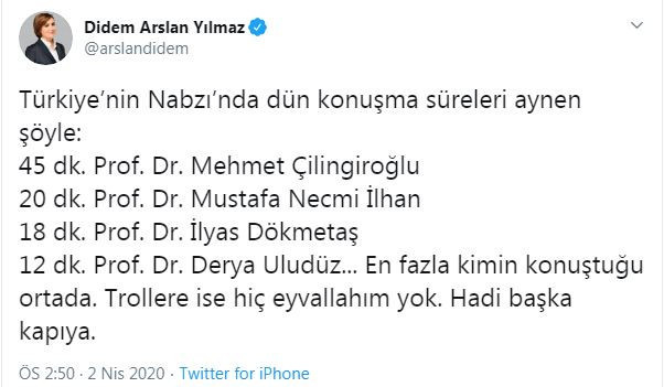 Didem Arslan Yılmaz sosyal medyadaki tepkilere ne dedi? - Resim: 1