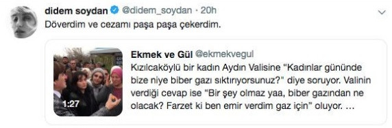 Didem Soydan o sözlere tepkisiz kalmadı: Döverdim, cezamı paşa paşa çekerdim! - Resim: 1