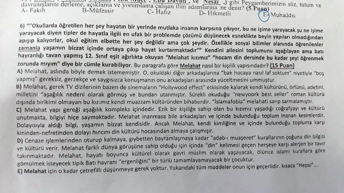 MEB: O din öğretmeni hakkında soruşturma başlatıldı - Resim: 1