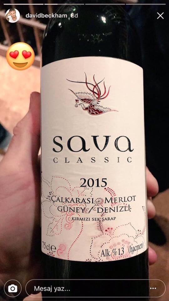 David Beckham'dan Denizli şarabı paylaşımı - Resim: 1