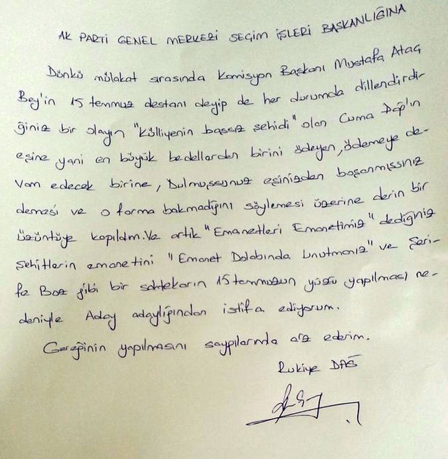 AKP’den 15 Temmuz şehidinin eşine skandal sözler - Resim: 1