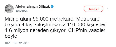 Abdurrahman Dilipak Adalet Mitingi'ni eleştireceğim derken alay konusu oldu! - Resim: 1