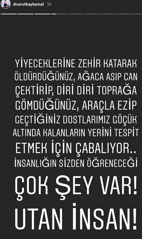 Doğa Rutkay Kamal’dan deprem köpekleri paylaşımı - Resim: 1