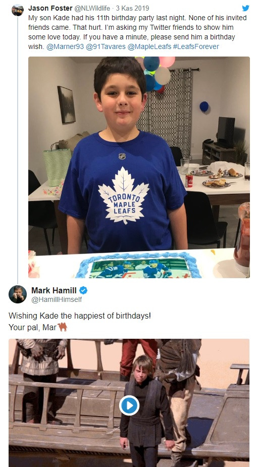 Doğum günü partisine kimse gelmedi: Trudeau, Luke Skywalker kutlama için sıraya girdi - Resim: 2