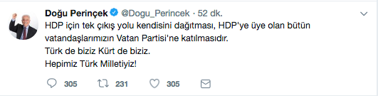 Demirtaş’tan Perinçek’e yanıt: Siz kazanırsanız söz veriyorum, HDP’yi biz kendimiz kapatacağız - Resim: 3