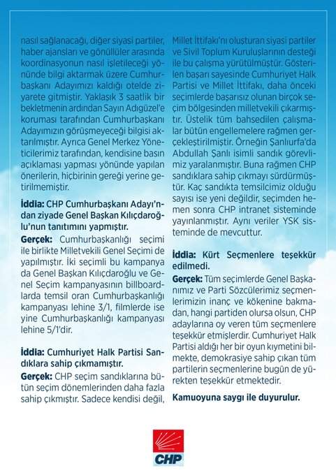 CHP açıklama yaptı, İnce'nin adını bile anmadı - Resim: 2