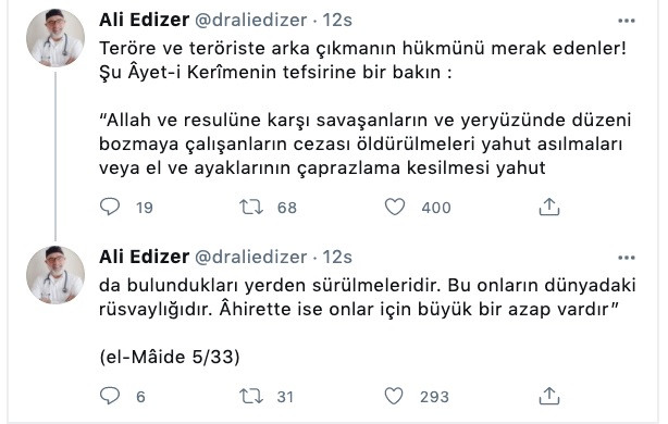 Entarili Yobaz Ali Edizer'den Sarıklı Amirale Tam Destek - Resim: 6