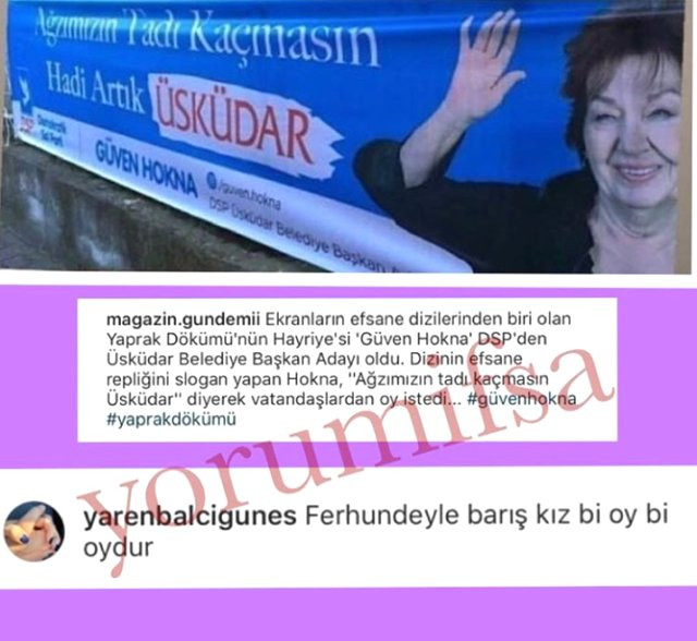 DSP'den aday olan Güven Hokna Yaprak Dökümü repliğini seçim sloganı yaptı, sosyal medya yıkıldı - Resim: 1