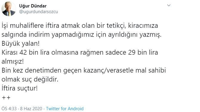 Uğur Dündar’dan Takvim yazarına: Muhaliflere iftira atan bir tetikçi - Resim: 2