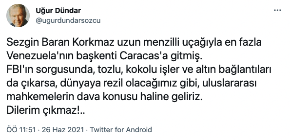 Uğur Dündar SBK İşinin Varacağı Noktayı Açıkladı! Dilerim Çıkmaz - Resim: 1