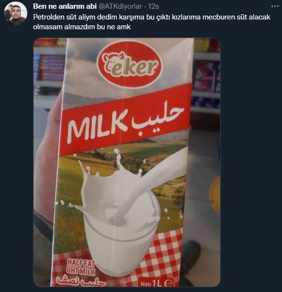 Arapça Süt Paketi Tartışmasına Eker'den Açıklama: Arap Ülkelerinde de Satıyoruz - Resim: 1