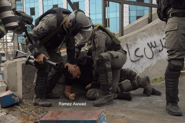 Kudüs'te Erdoğancı gösteriye İsrail polisi saldırdı - Resim: 1