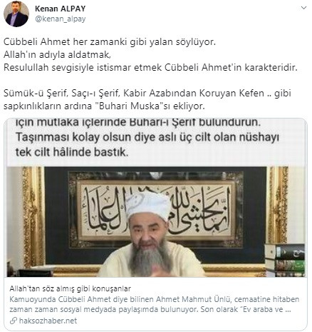 Yobazlar kapıştı: Akit ve Cübbeli birbirine girdi - Resim: 1