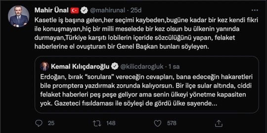 AKP'li Mahir Ünal'dan Prompter Savunması - Resim: 1