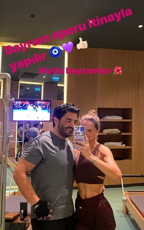 Ebru Şallı’nın bayram paylaşımı: Bayram sporu itinayla yapılır - Resim: 1