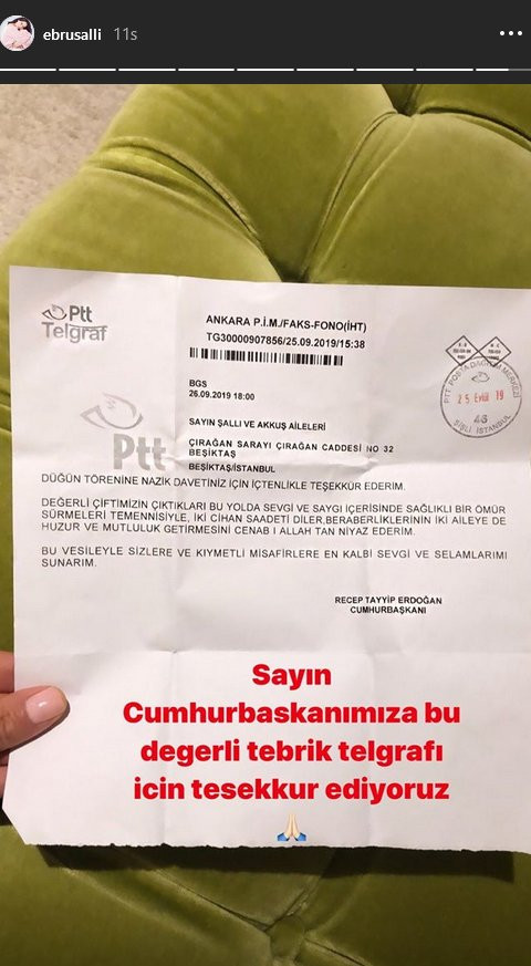 Ebru Şallı’dan Erdoğan’a teşekkür - Resim: 2