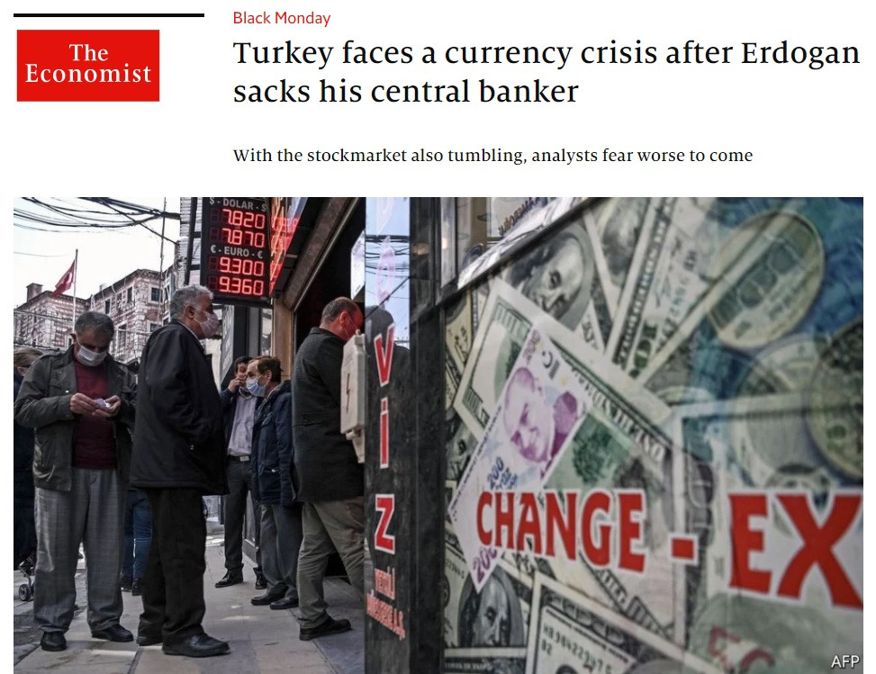 The Economist: Türkiye Döviz Kriziyle Karşı Karşıya - Resim: 1