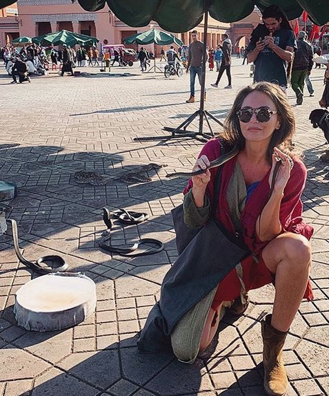 Yılan terbiyecisi Eda Taşpınar - Resim: 1