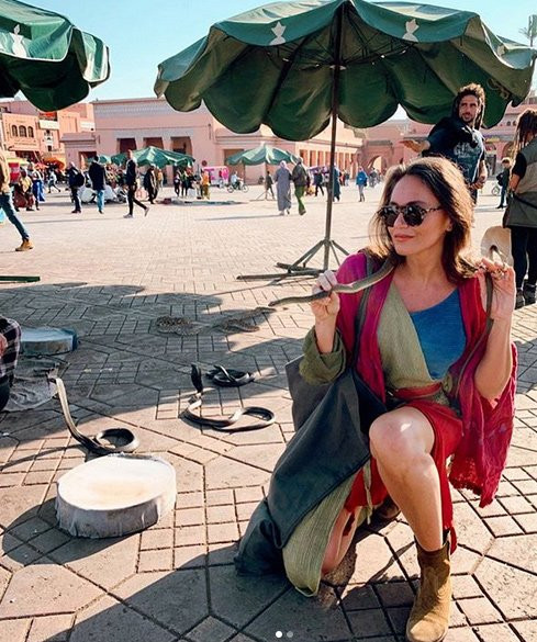 Yılan terbiyecisi Eda Taşpınar - Resim: 2