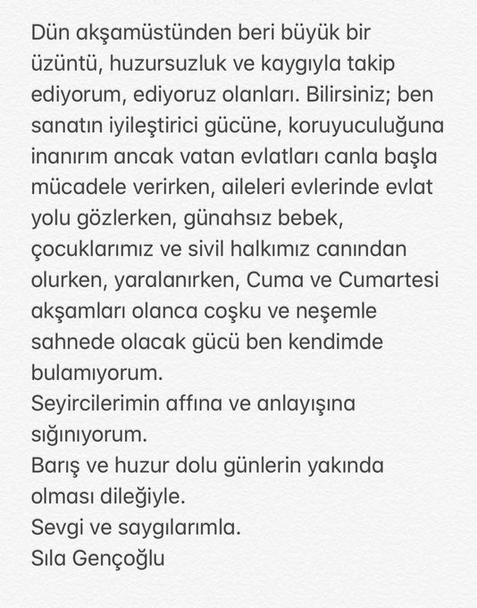 Sıla konserlerini iptal etti - Resim: 1