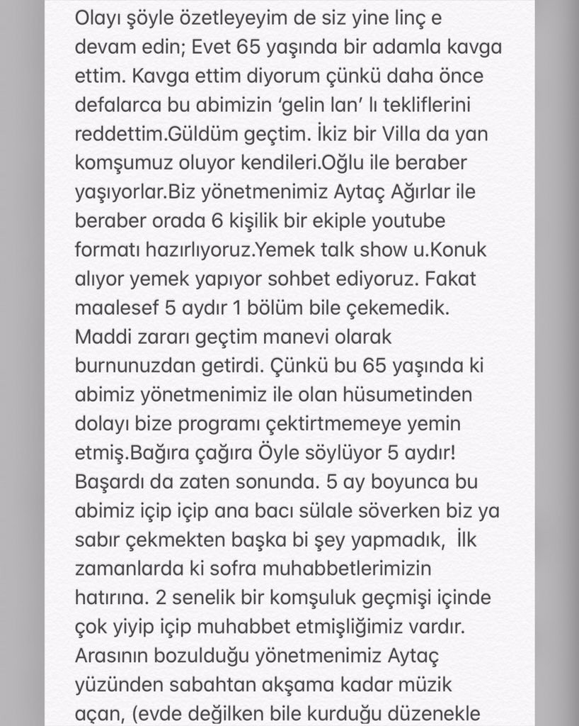 67 yaşındaki adamı döven Halil Sezai'den flaş açıklama - Resim: 2