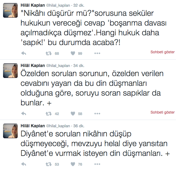 Hilal Kaplan Diyanet'in fetvasına sahip çıktı - Resim: 1