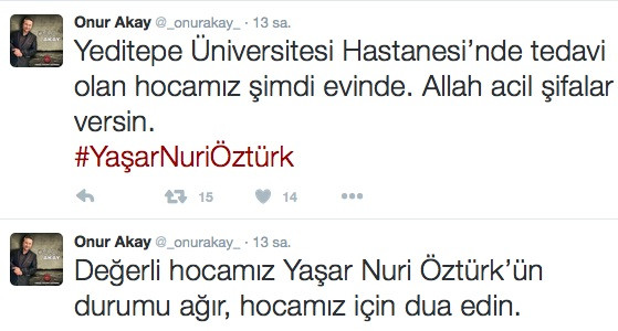 Yaşar Nuri Öztürk'ün son sağlık durumu: Kızı açıkladı - Resim: 2