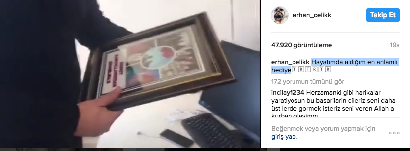 Erhan Çelik'ten itiraf: Hayatımda aldığım en anlamlı hediye - Resim: 1