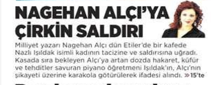 Nagehan Alçı'ya vicdanınız nasıl rahat ediyor? dedi gözaltına alındı! - Resim: 1