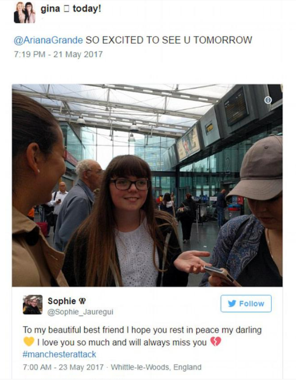 İngiltere saldırısında ölen genç kızın son tweeti - Resim: 2