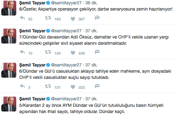 Şamil Tayyar'dan bomba Enis Berberoğlu iddiası! - Resim: 1