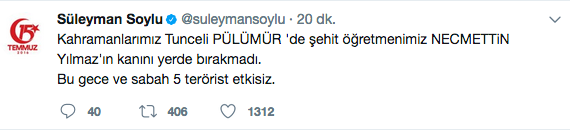 Süleyman Soylu açıkladı: Necmettin öğretmenin kanı yerde kalmadı - Resim: 1