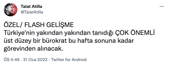 Talat Atilla’nın İddiası Ortalığı Karıştırdı: Fahrettin Altun Görevden Alınıyor mu? - Resim: 1
