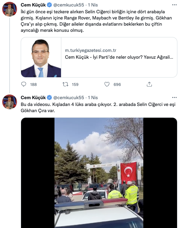 SKANDAL: Selin Ciğerci Eski Kocası Gökhan Çıra'yı Kışladan 4 Araçlık Konvoyla Çıkarmış - Resim: 1