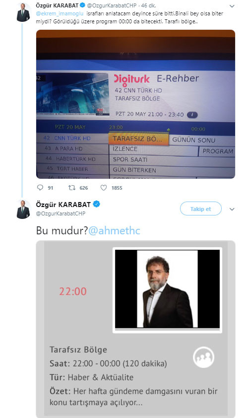 CNN Türk ve Ahmet Hakan Ekrem İmamoğlu ile canlı yayını niye erken bitirdi? - Resim: 2