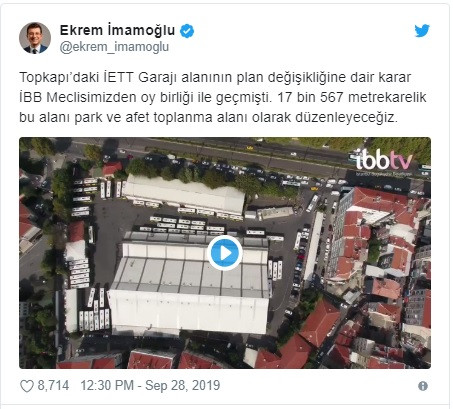 İmamoğlu açıkladı: Topkapı yeni toplanma yeri olacak - Resim: 1