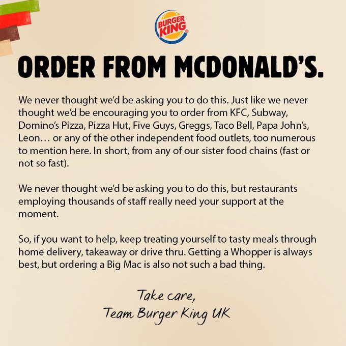 Burger King'den McDonald's için flaş destek çağrısı - Resim: 1