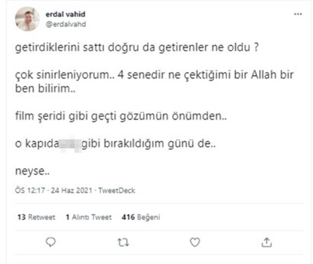 Eljif Elmas'ın Menajerinden Olay Paylaşım: P*ç Gibi Kapıda Bıraktınız - Resim: 1