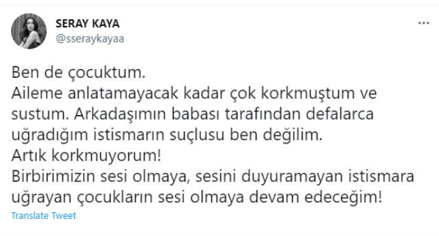 Seray Kaya da İstismarcısını İfşa Etti - Resim: 1