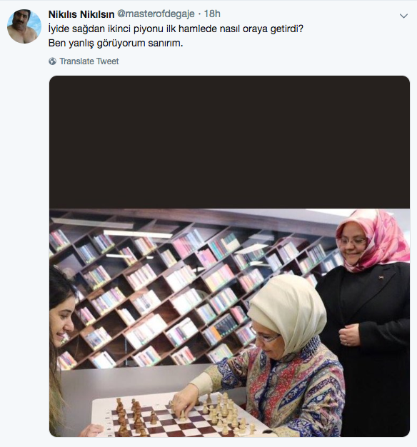 Emine Erdoğan'dan hatalı satranç hamlesi - Resim: 1