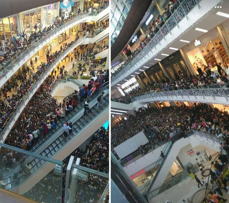 Ankara'da YouTube ünlüsü izdivamı! Enes Batur AVM'de izdihama sebep oldu - Resim: 1