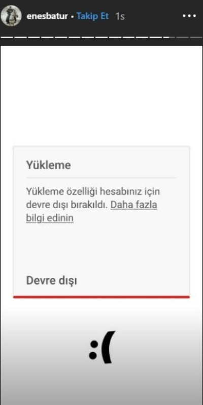 Enes Batur'un YouTube'a video yüklemesi yasaklandı - Resim: 1