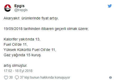 Son dakika: Akaryakıt ürünlerine zam geldi - Resim: 1