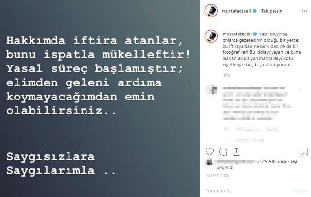 Erdoğan'ın davetine alınmadı denilen Ceceli'den ilk açıklama - Resim: 1