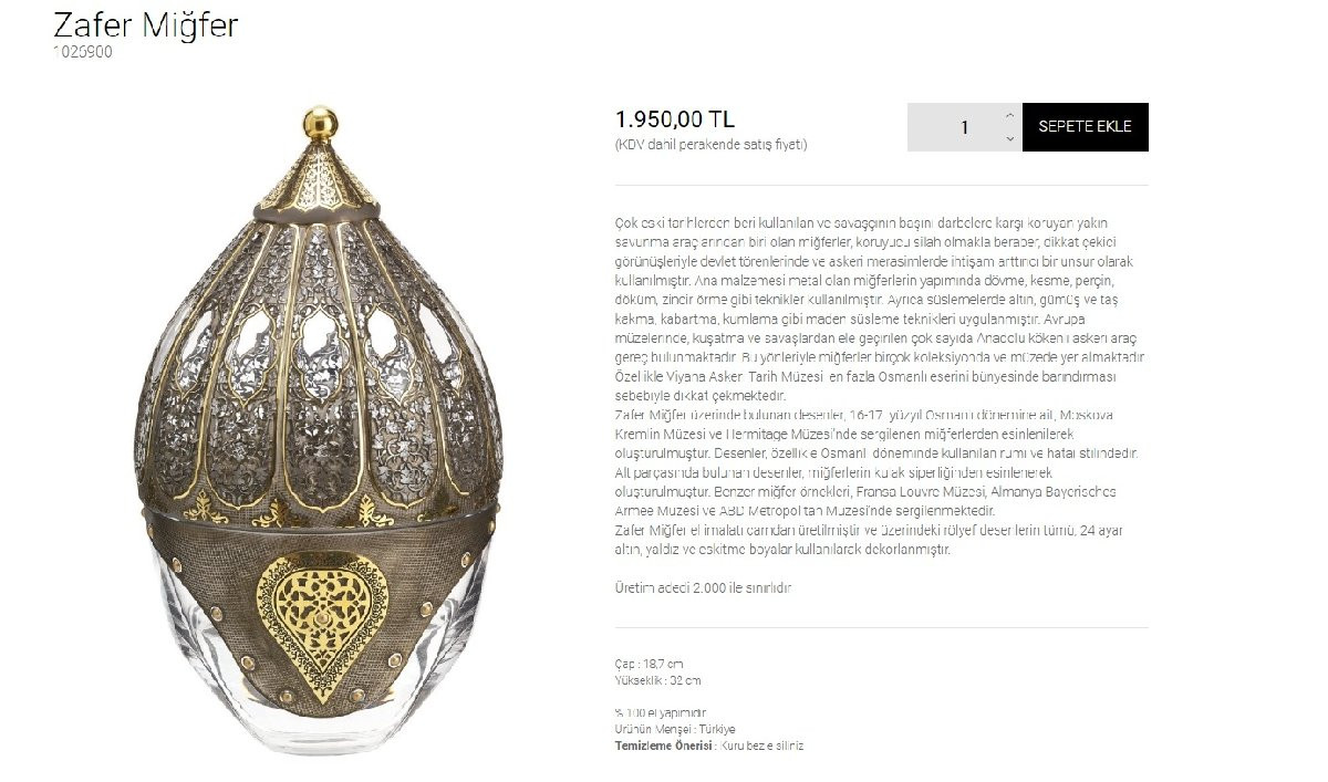 Erdoğan Merkel’e sırçalı saray aynası ile miğfer hediye etti - Resim: 2