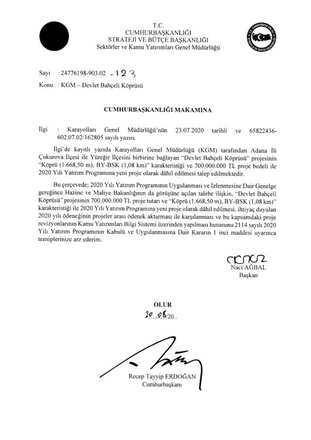 Erdoğan'dan Bahçeli'ye 700 milyon TL'lik jest! - Resim: 1