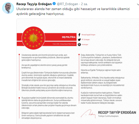 Erdoğan'dan Twitter'da önemli açıklamalar - Resim: 5